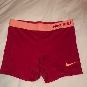 3in Nike Pro Compression Shorts